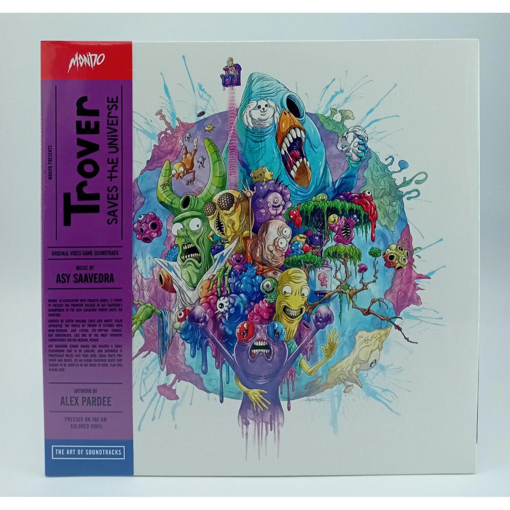 ASY Saavedra‎ – Trover Saves the Universe OST – Vinyl LP Soundtrack – New Sealed
